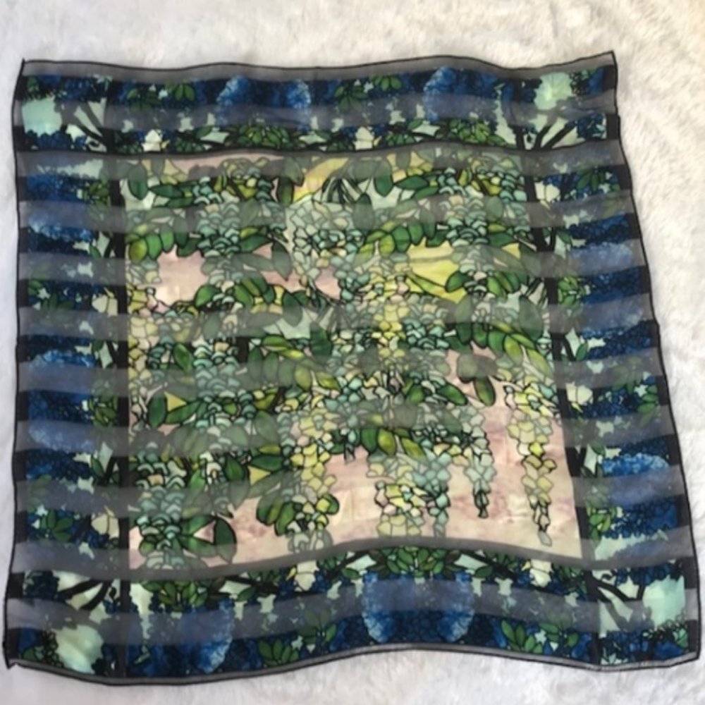 100% Silk Scarf Made Exclusively for The Met